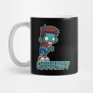 Candy Addicted zombie Funny Kids Halloween Costume Mug